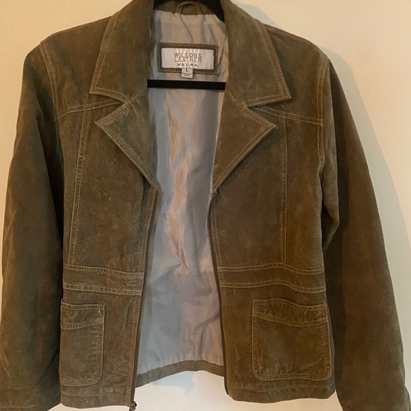 Wilsons Leather Suede Jacket - Picture 1 of 5